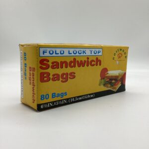 ROSEWOOD SANDWICH BAGS  80 CT
