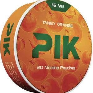 PIK NIC POUCH TANGY ORANGE 16MG 5CT