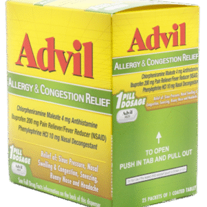 ADVIL ALLERGY & CONGE 2PK 25CT