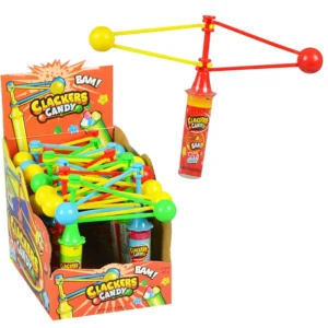 CLACKERS TOY & CANDY 12CT
