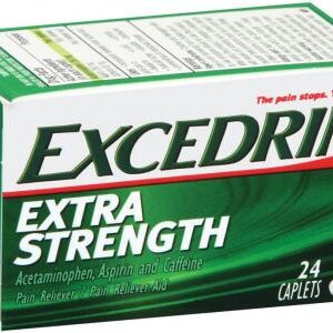 EXCEDRIN EX STR CAPLETS 24CT