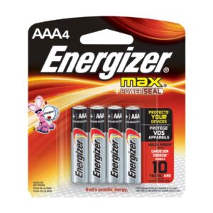ENERGIZER  AAA  4 PK