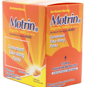 MOTRIN IB CAPLETS  2PK 50CT