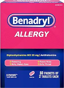 BENADRYL ULTRATAB 60/2PK