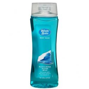 BODY WASH WHITE RAIN 12OZ