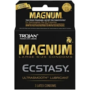 TROJAN MAGNUM ECSTASY 3PK