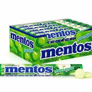 MENTOS GREEN APPLE 15CT