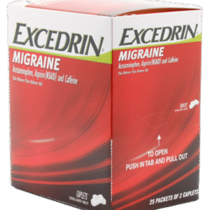 EXCEDRIN MIGRAINE 2PK 25CT BOX