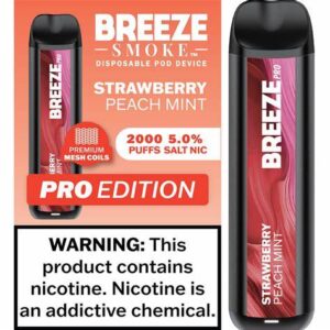 BREEZE PRO2000 STRAW PEAC 10CT