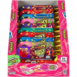 JUICY DROP POP CANDY 21CT