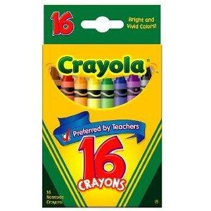 CRAYOLA CRAYON 16 CT