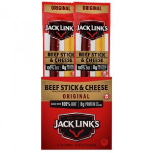 JACK LINK'S BEEF CHEESE 16CT