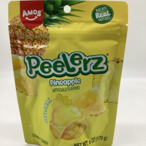 AMOS PEELERZ PINEAPPLE 6OZ PEG BAG
