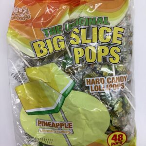 ALBERTS BIG SLICE POP PINEAPPLE 48CT