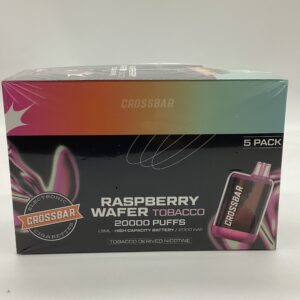 CROSSBAR 20K RASPBERRY WAFER TOBACCO 5CT
