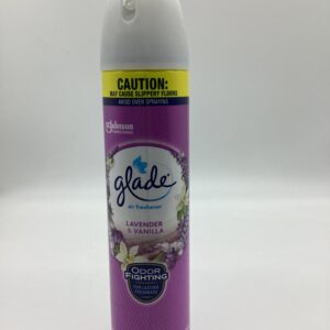 GLADE AEROSOL LAVENDER & VANILLA 8OZ