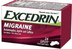 EXCEDRIN MIGRAINE CAPLETS 24CT