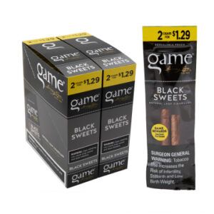 GAME 2/1.29 BLACK SWT 2PK 30CT