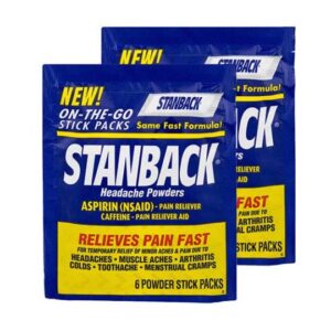 STANBACK POWDER 6PK  12 CT