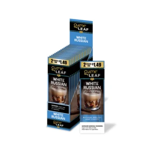 GAME LEAF 2/$1.49 WHT RUSSIAN 15CT