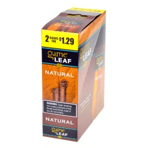 GAME LEAF 2/$1.29 NATURAL 15CT
