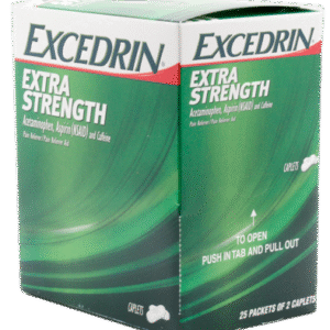 EXCEDRIN E/S 2PK 25CT BOX