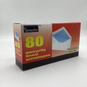 ENVELOPE SECURITY SHORT 80CT