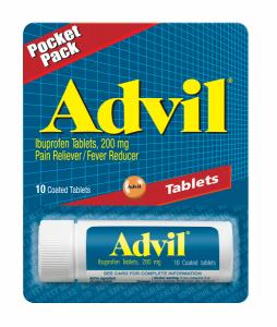 ADVIL TABS 10CT VIAL