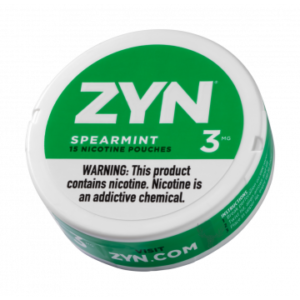 ZYN NIC PCH SPEARMNT 3MG 5CT