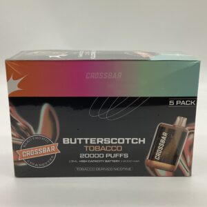 CROSSBAR 20K BUTTERSCOTCH TOBACCO 5CT