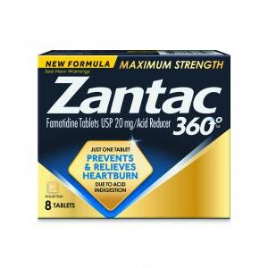 ZANTAC 360 20mg 8CT TABLETS