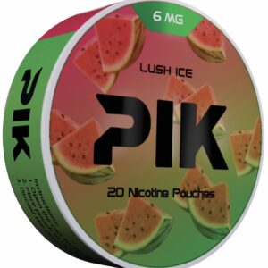 PIK NIC POUCH LUSH ICE 6MG 5CT