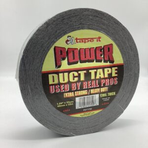 DUCT TAPE POWER BLK 1.89X12YD