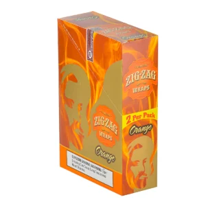 ZIG ZAG FRENCH ORANGE 2PK 25CT