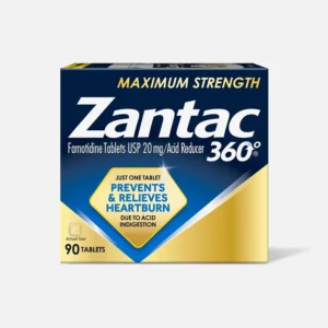 ZANTAC 360 TABLETS 1CT CARDED