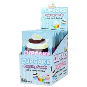 CUPCAKE POPPING CANDY 20CT