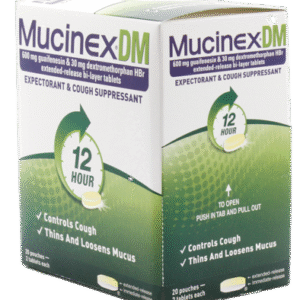 MUCINEX DM 2PK 20CT