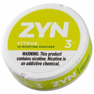 ZYN NIC PCH CITRUS 3MG 5CT