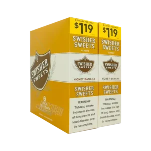SWISHER 2/1.19 HONEY BANANA 30CT