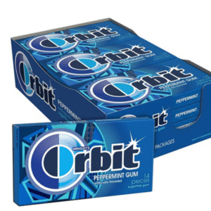ORBIT PEPPERMINT 12PK
