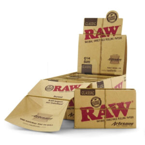 RAW ARTESANO 1-1/4 PAPER 15CT