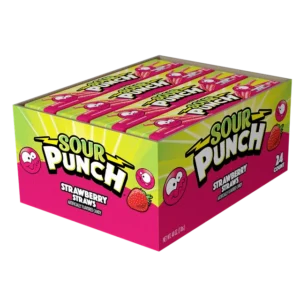 SOUR PUNCH STRAWBERRY 24CT