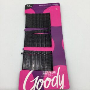 GOODY BOBBY PIN BLK 60 CT