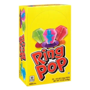 RING POP ASST 24CT