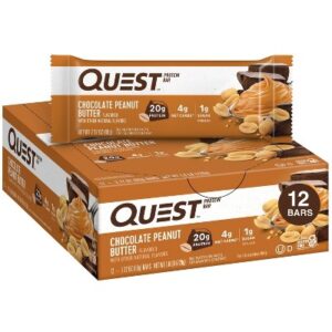 QUEST CHOC PEANUT BUTTER 12CT