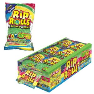 WARHEAD RIP ROLL RAINBOW 24CT