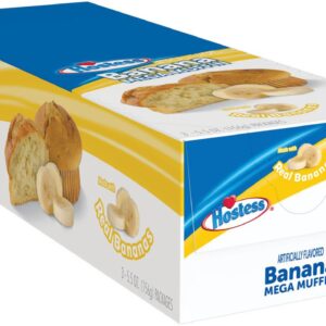 HOSTESS BANANA MUFFINS 3CT