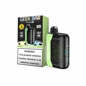 GEEK BAR 25000 SOUR APPLE ICE 5CT