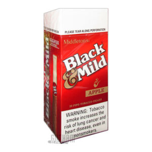 BLACK & MILD APPLE 25CT
