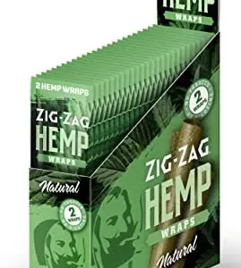 ZIG ZAG HEMP NATURAL 25/2PK